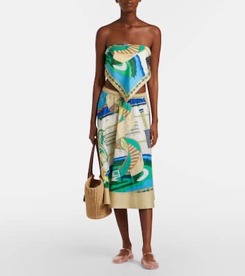 Bedrucktes Top aus Seide | Tory Burch