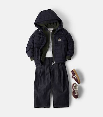 Quillon hooded quilted down jacket | Moncler Enfant