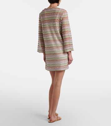 Novien crochet minidress | Veronica Beard