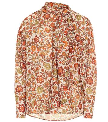 Blouse imprimée à lavallière | Dodo Bar Or