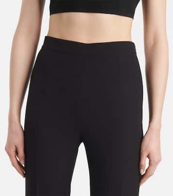 Halluana high-rise flared pants | Safiyaa