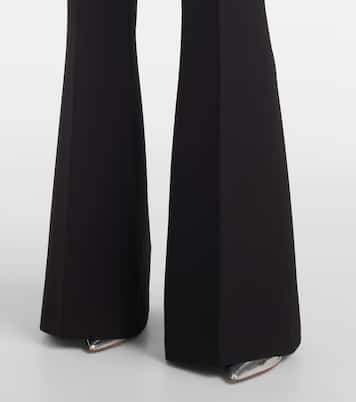 Halluana high-rise flared pants | Safiyaa