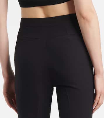 Halluana high-rise flared pants | Safiyaa