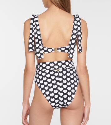 Haut de bikini Audrey imprimé | Alexandra Miro