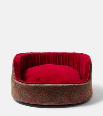 Fausse jacquard dog bed | Etro