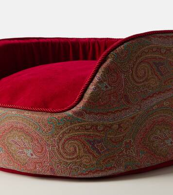 Fausse jacquard dog bed | Etro