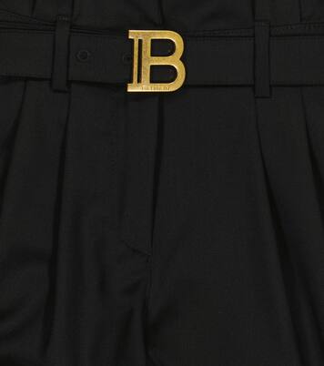 Wool shorts | Balmain Kids
