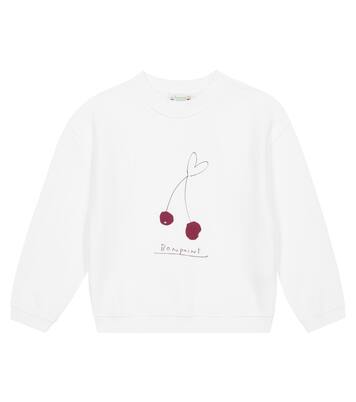 Tayla cotton sweatshirt | Bonpoint