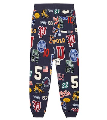 Embroidered sweatpants | Polo Ralph Lauren Kids