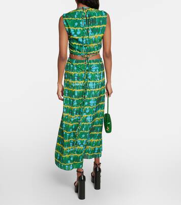 Bedrucktes Cropped-Top Ayana | Altuzarra