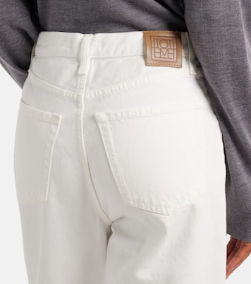 Mid-rise straight jeans | Toteme