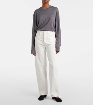 Mid-rise straight jeans | Toteme