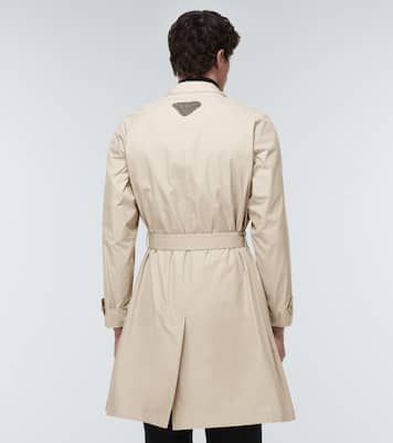 Cotton-blend overcoat | Prada