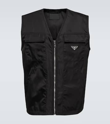 Re-Nylon V-neck vest | Prada