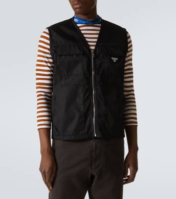Re-Nylon V-neck vest | Prada