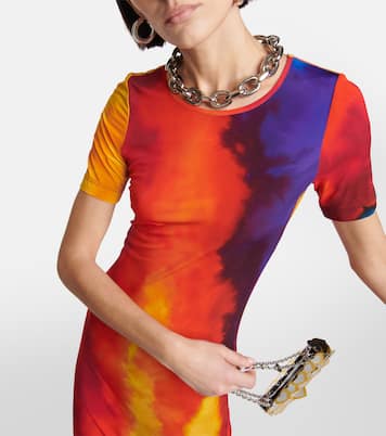 Vestido largo multicolor | Rabanne