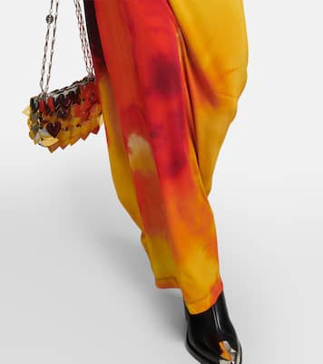 Vestido largo multicolor | Rabanne