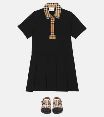 Vintage Check leather sandals | Burberry Kids