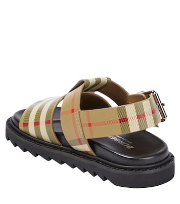 Vintage Check leather sandals | Burberry Kids