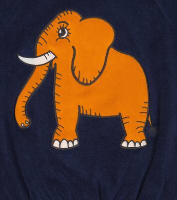 Besticktes Sweatshirt aus Frottee | Mini Rodini