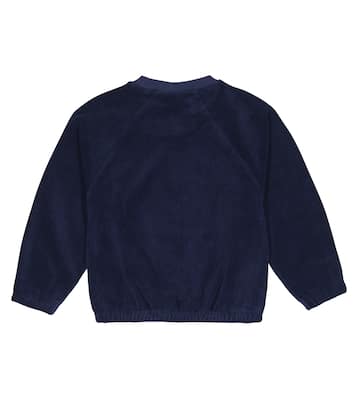 Besticktes Sweatshirt aus Frottee | Mini Rodini