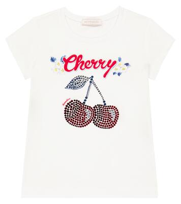 x Disney® embellished jersey T-shirt | Monnalisa