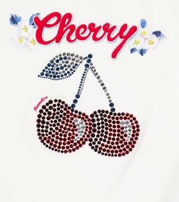 x Disney® embellished jersey T-shirt | Monnalisa