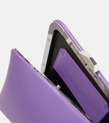Clutch Midnight Mini aus Leder | The Attico