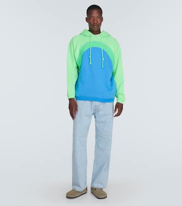 Sweat-shirt à capuche Rainbow en coton | ERL