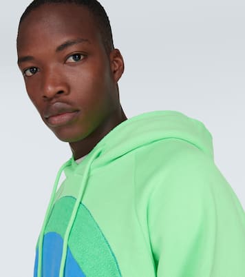 Sweat-shirt à capuche Rainbow en coton | ERL