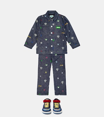 Bestickte Jeans Jungle Game | Kenzo Kids