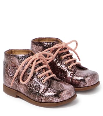 Baby Stand Up leather booties | Pom d'Api