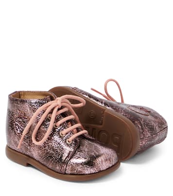 Baby Stand Up leather booties | Pom d'Api