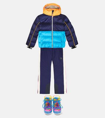 Fritz colorblocked down ski jacket | Bogner Kids