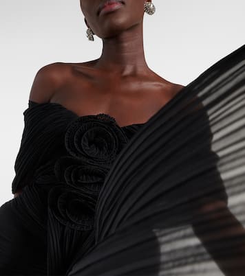 Robe en soie à fleurs | Magda Butrym