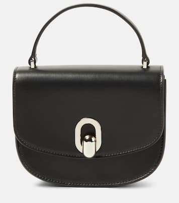 Tote Bag Tondo Mini aus Leder | Savette