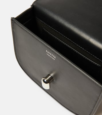 Tote Bag Tondo Mini aus Leder | Savette