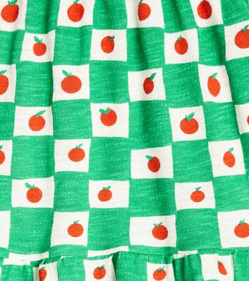 Printed gathered cotton skirt | Bobo Choses