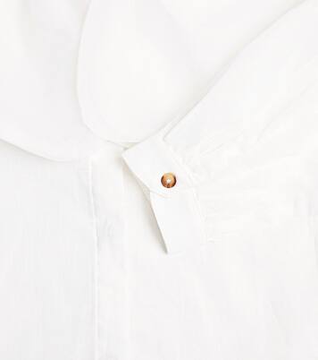 Houte linen and cotton blouse | Donsje
