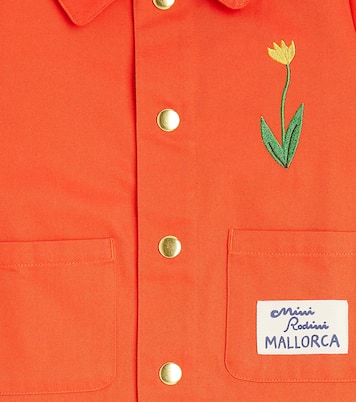 Bestickte Jacke Mallorca aus Baumwolle | Mini Rodini