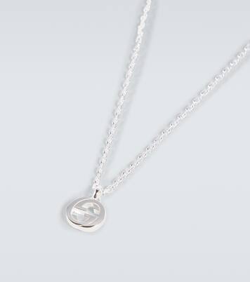 Halskette Interlocking G aus Sterlingsilber | Gucci