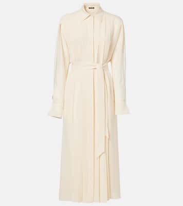 Hemdblusenkleid Lorely aus Georgette | Loro Piana