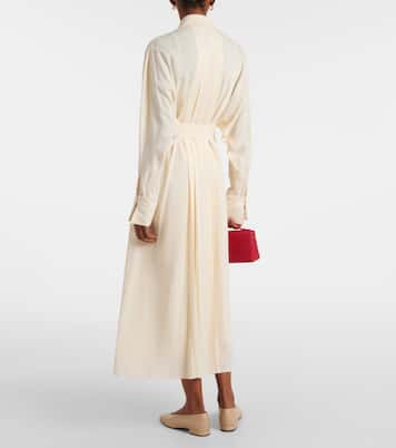 Hemdblusenkleid Lorely aus Georgette | Loro Piana