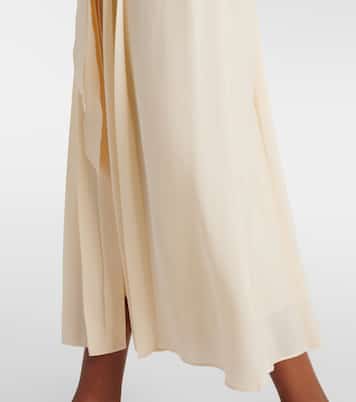 Hemdblusenkleid Lorely aus Georgette | Loro Piana