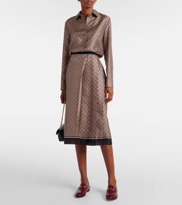 Gucci Jordaan Horsebit leather loafers | Gucci