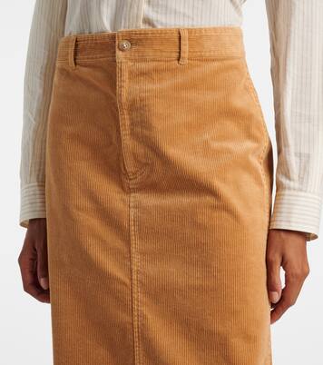 Cotton corduroy pencil skirt | Polo Ralph Lauren