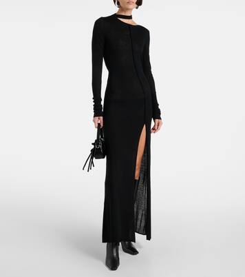 Wool maxi dress | Didu