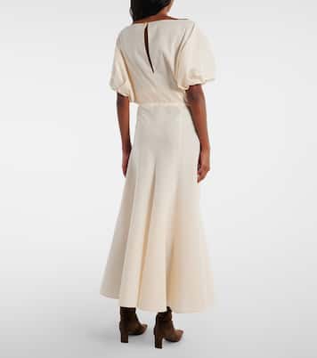 Lenno 실크 코튼 맥시 스커트 | Khaite