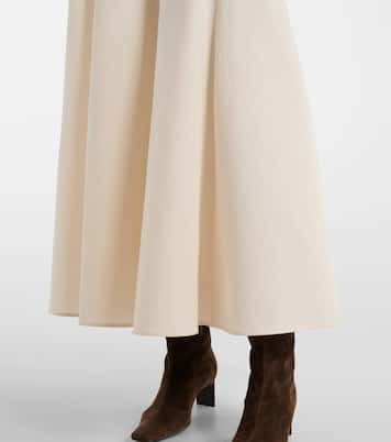 Lenno 실크 코튼 맥시 스커트 | Khaite