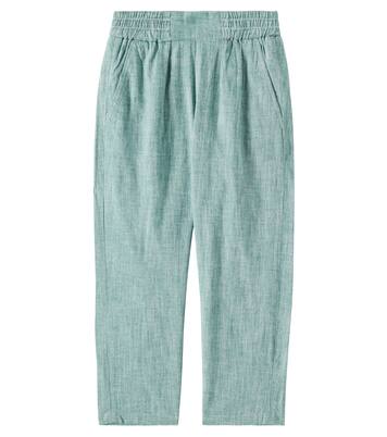 Tilyo cotton straight pants | Bonpoint